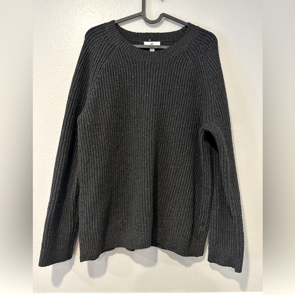 BP. Dark grey knit sweater